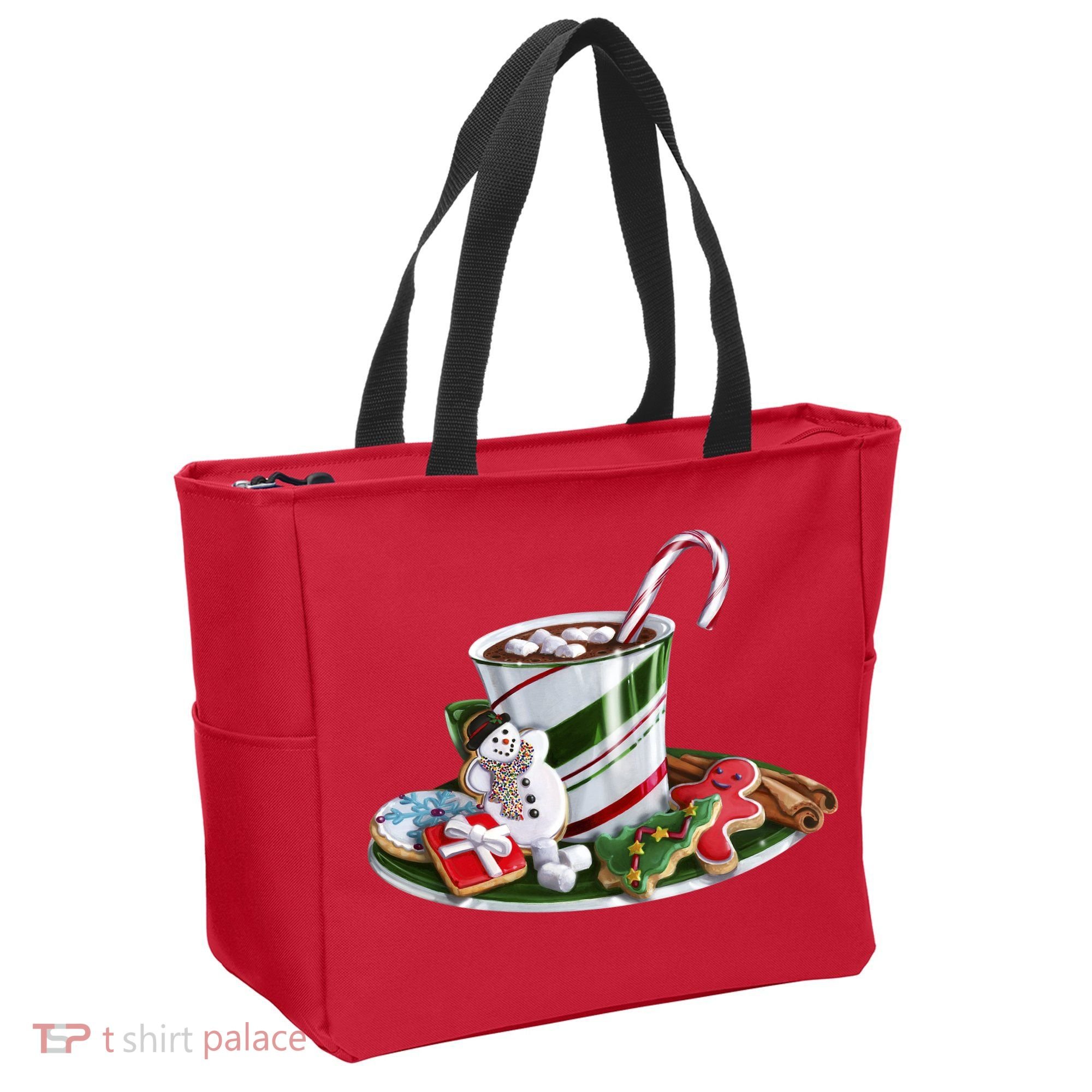 Christmas Hot Chocolate Tote Bag