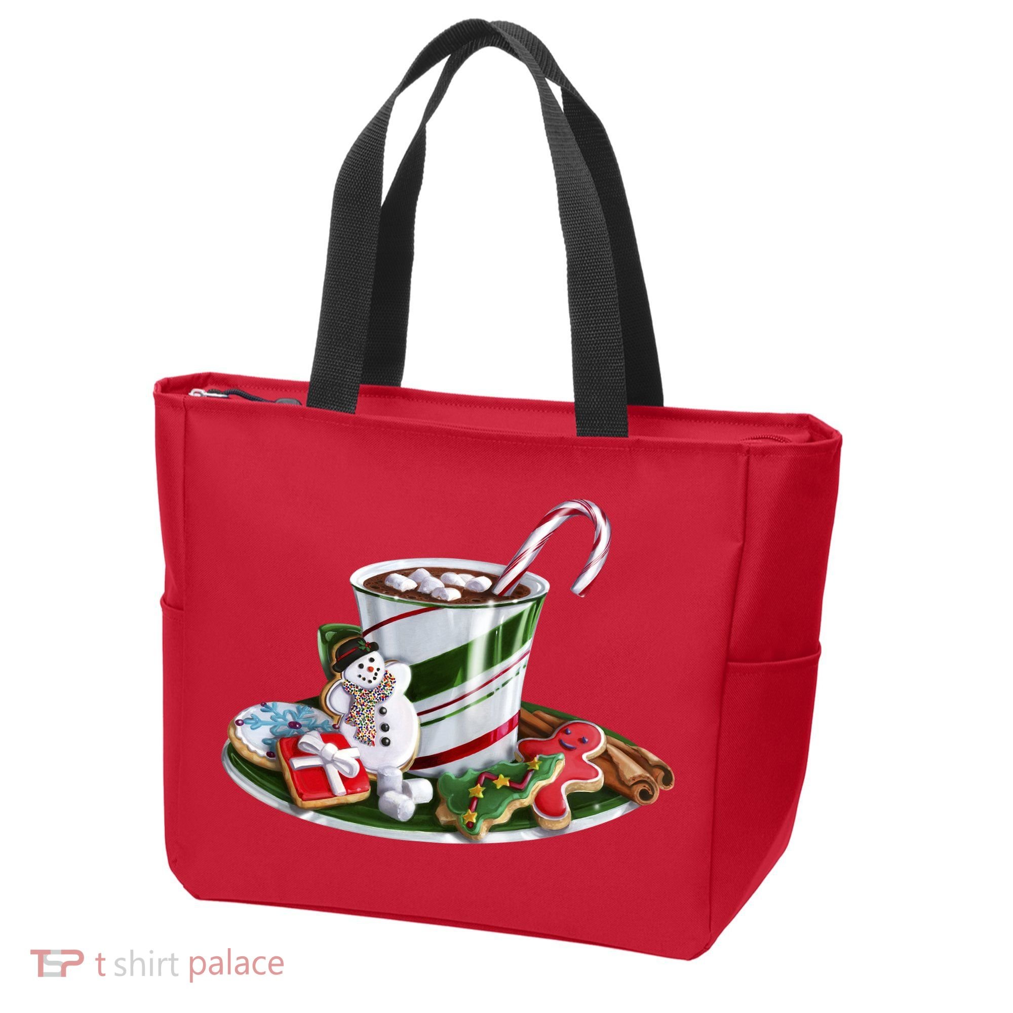 Christmas Hot Chocolate Tote Bag