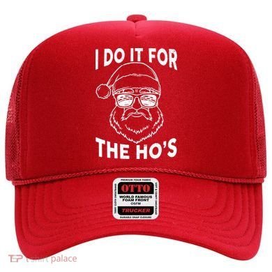 Christmas I Do it for the Ho's X-Mas Hat