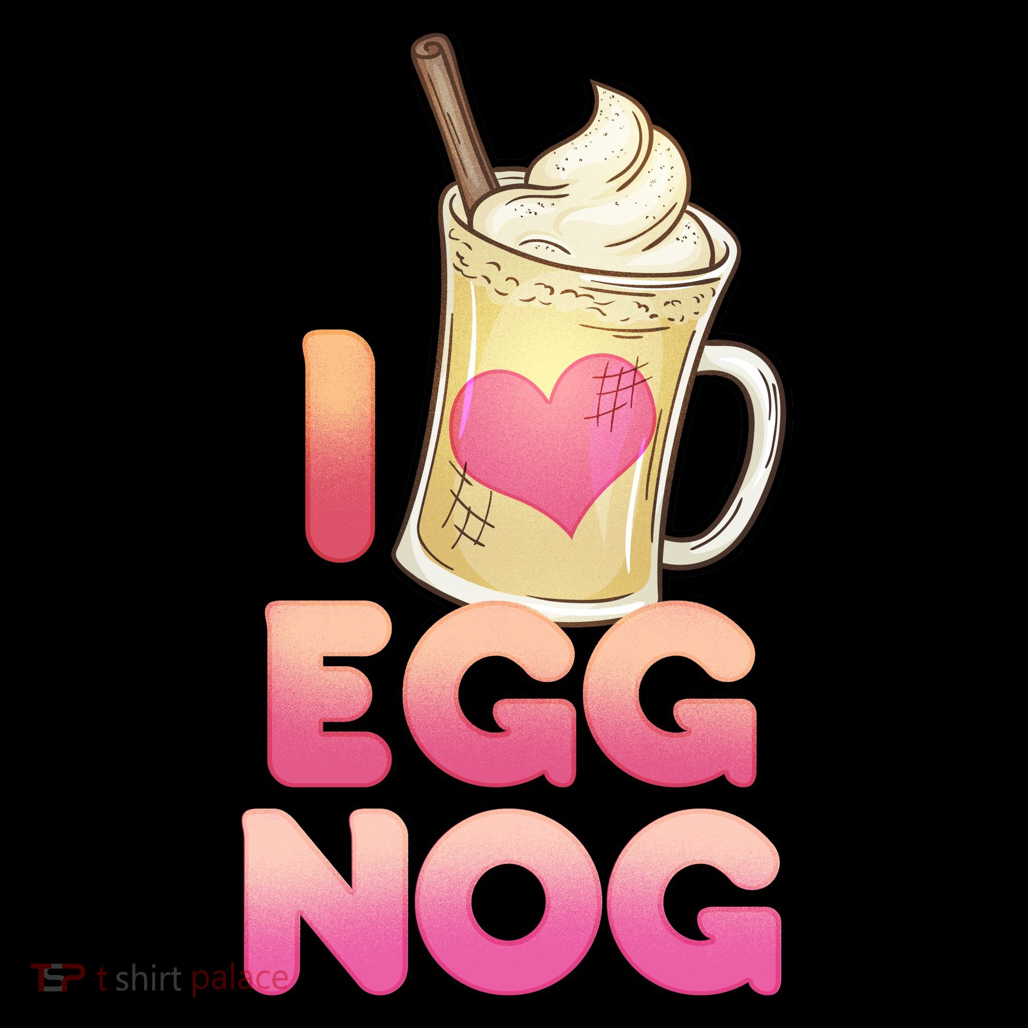 Christmas I Love Eggnog Coffee Mug