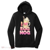 Christmas I Love Eggnog Women's Hoodie thumb 0