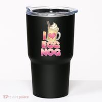 Christmas I Love Eggnog Tumbler thumb 0