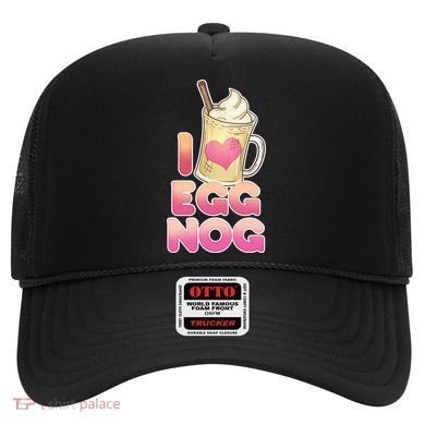 Christmas I Love Eggnog Hat