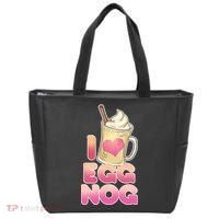 Christmas I Love Eggnog Tote Bag thumb 0