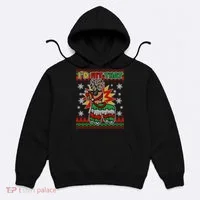 Christmas I'd Hit That Llama Pinata Ugly Sweater Hoodie thumb 0