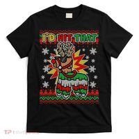 Christmas I'd Hit That Llama Pinata Ugly Sweater T-Shirt thumb 0