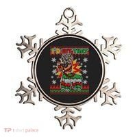 Christmas I'd Hit That Llama Pinata Ugly Sweater Ornament thumb 0