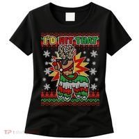 Christmas I'd Hit That Llama Pinata Ugly Sweater Women's T-Shirt thumb 0