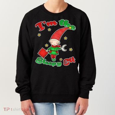 Christmas I'm The Sleepy Elf Women's Sweatshirt