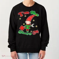 Christmas I'm The Sleepy Elf Women's Sweatshirt thumb 0