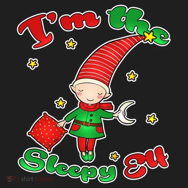Christmas I'm The Sleepy Elf Women's Sweatshirt