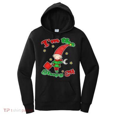 Christmas I'm The Sleepy Elf Women's Hoodie