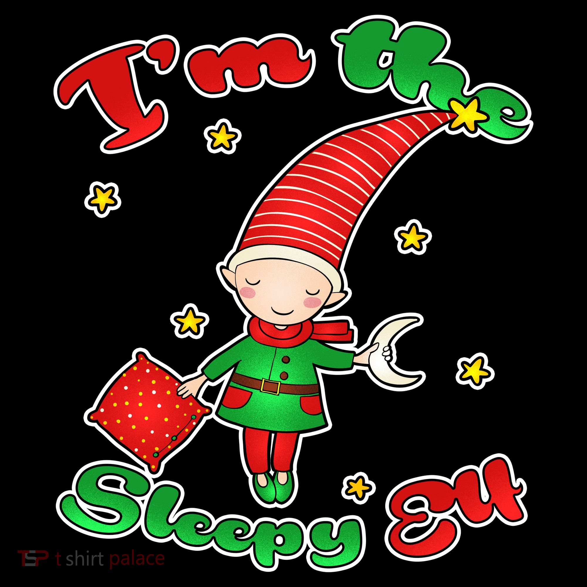 Christmas I'm The Sleepy Elf Women's Hoodie
