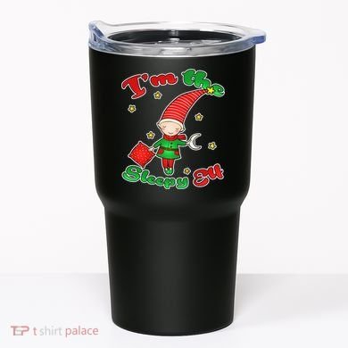 Christmas I'm The Sleepy Elf Tumbler