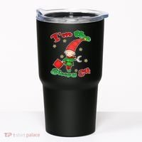 Christmas I'm The Sleepy Elf Tumbler thumb 0