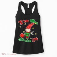 Christmas I'm The Sleepy Elf Women's Tank Top thumb 0