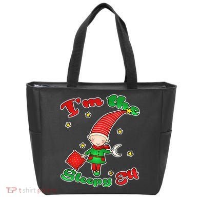 Christmas I'm The Sleepy Elf Tote Bag