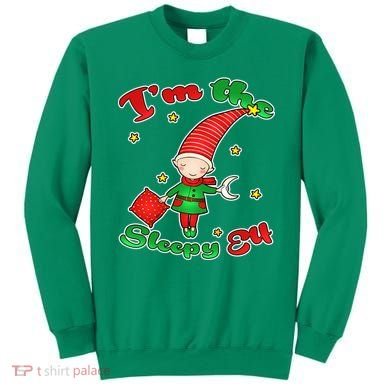 Christmas I'm The Sleepy Elf Sweatshirt