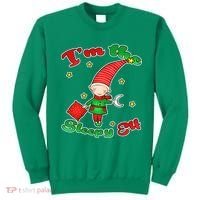Christmas I'm The Sleepy Elf Sweatshirt thumb 0