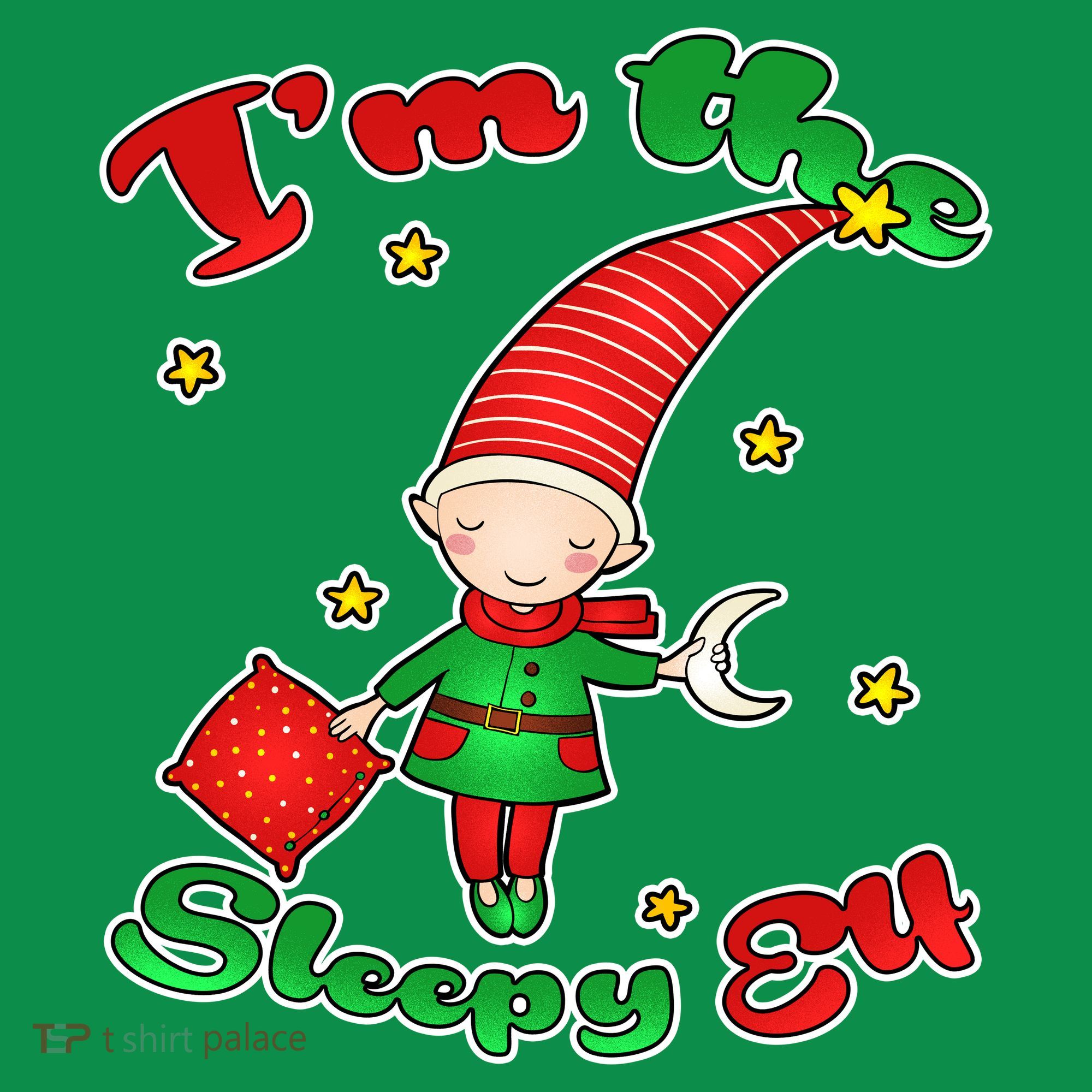 Christmas I'm The Sleepy Elf Sweatshirt