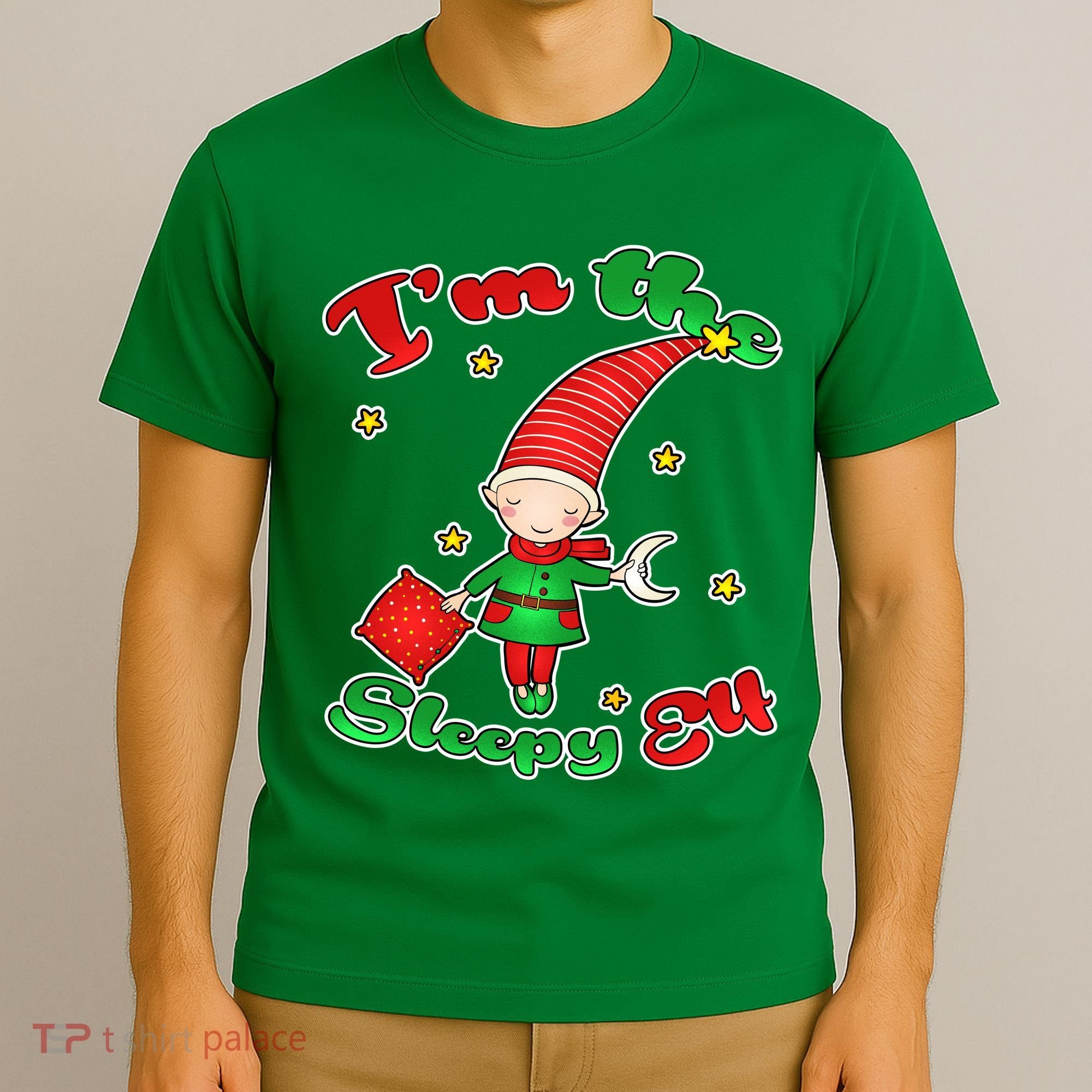 Christmas I'm The Sleepy Elf T-Shirt