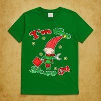 Christmas I'm The Sleepy Elf T-Shirt thumb 5