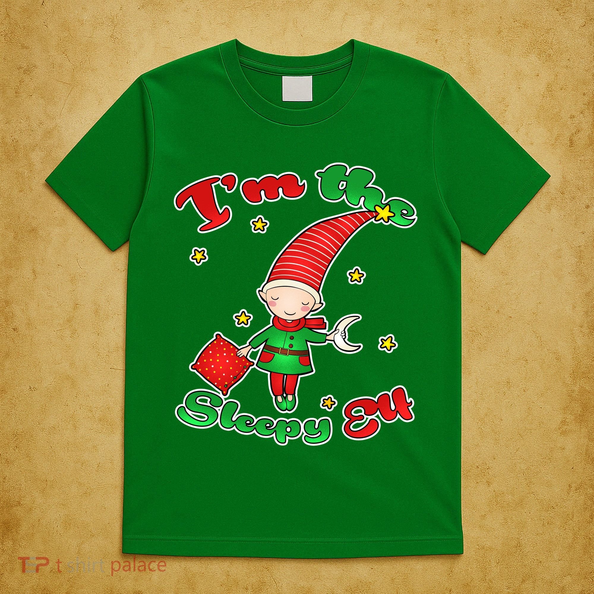 Christmas I'm The Sleepy Elf T-Shirt
