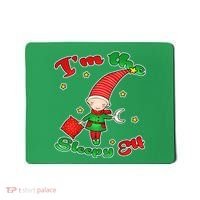Christmas I'm The Sleepy Elf Mousepad thumb 0