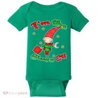 Christmas I'm The Sleepy Elf Baby Bodysuit thumb 0