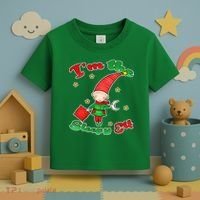 Christmas I'm The Sleepy Elf Toddler T-Shirt thumb 3