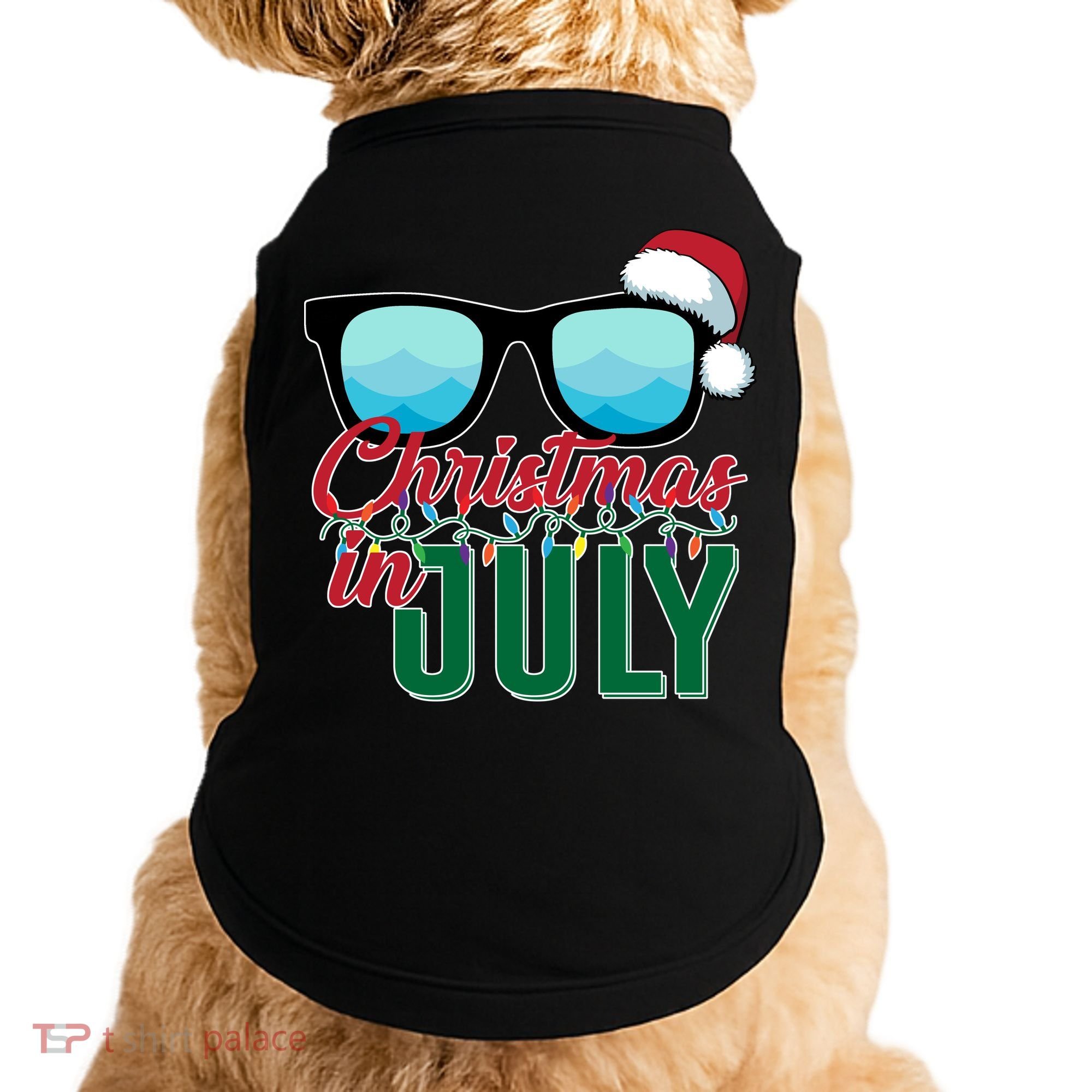 Christmas In July Doggie Tank