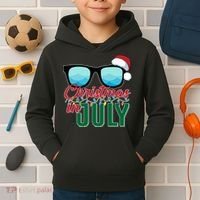 Christmas In July Kids Hoodie thumb 2