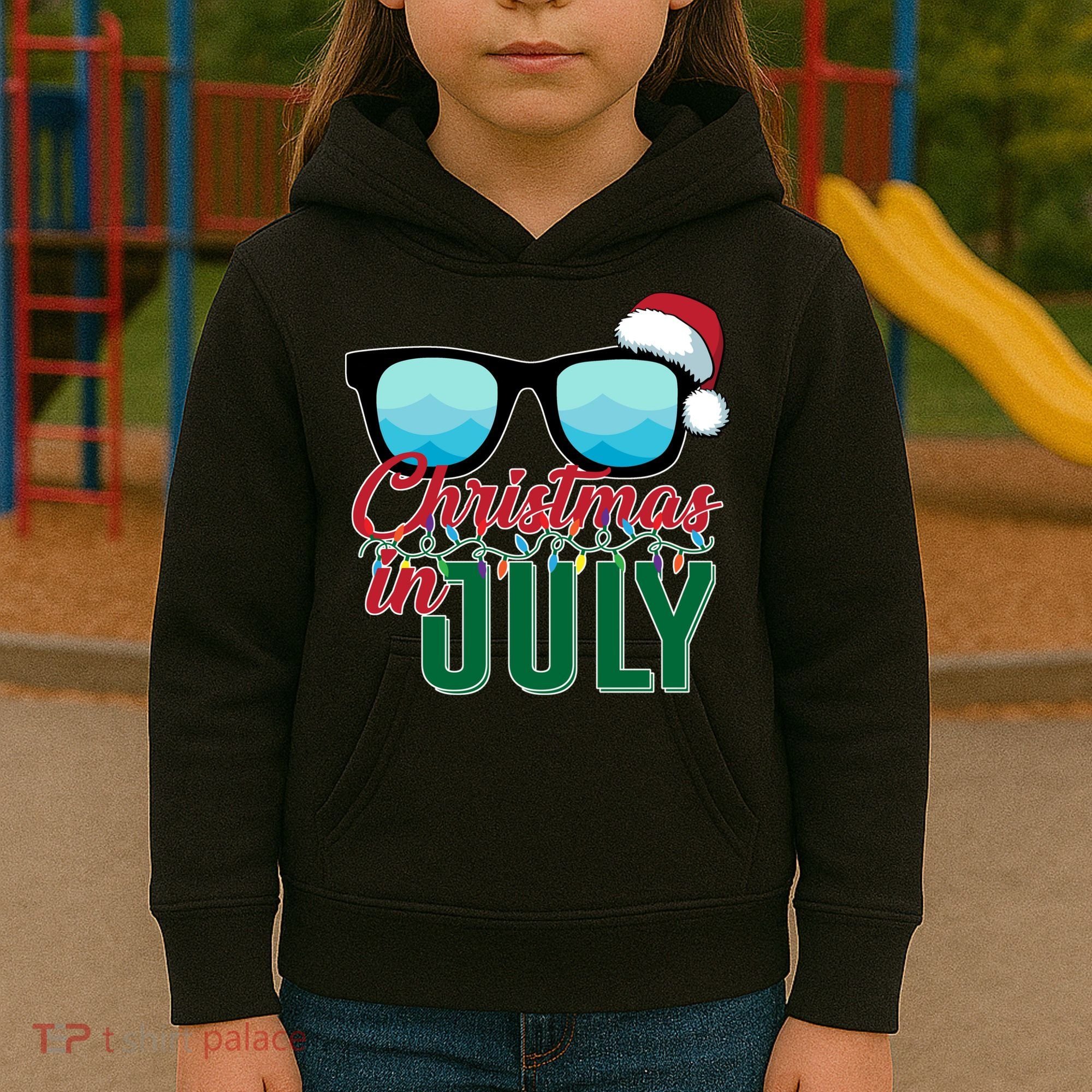 Christmas In July Kids Hoodie