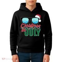 Christmas In July Kids Hoodie thumb 4