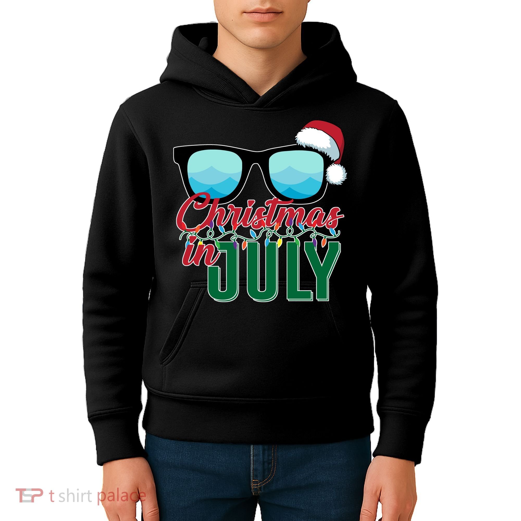 Christmas In July Kids Hoodie