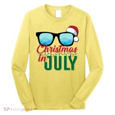 Christmas In July Long Sleeve Shirt