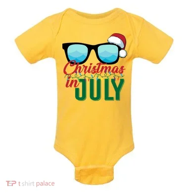 Christmas In July Baby Bodysuit