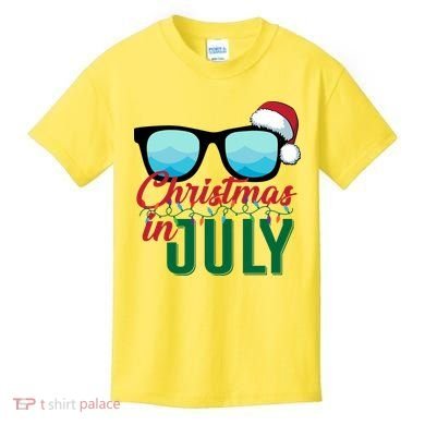 Christmas In July Kids T-Shirt