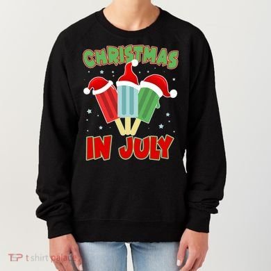Christmas In July Festive Popsicles Women's Sweatshirt