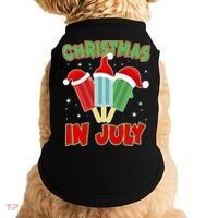 Christmas In July Festive Popsicles Doggie Tank thumb 0