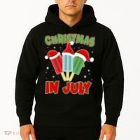Christmas In July Festive Popsicles Hoodie thumb 2