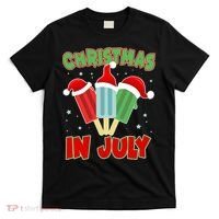Christmas In July Festive Popsicles T-Shirt thumb 0