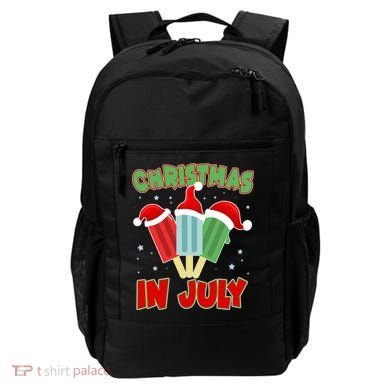 Christmas In July Festive Popsicles Backpack