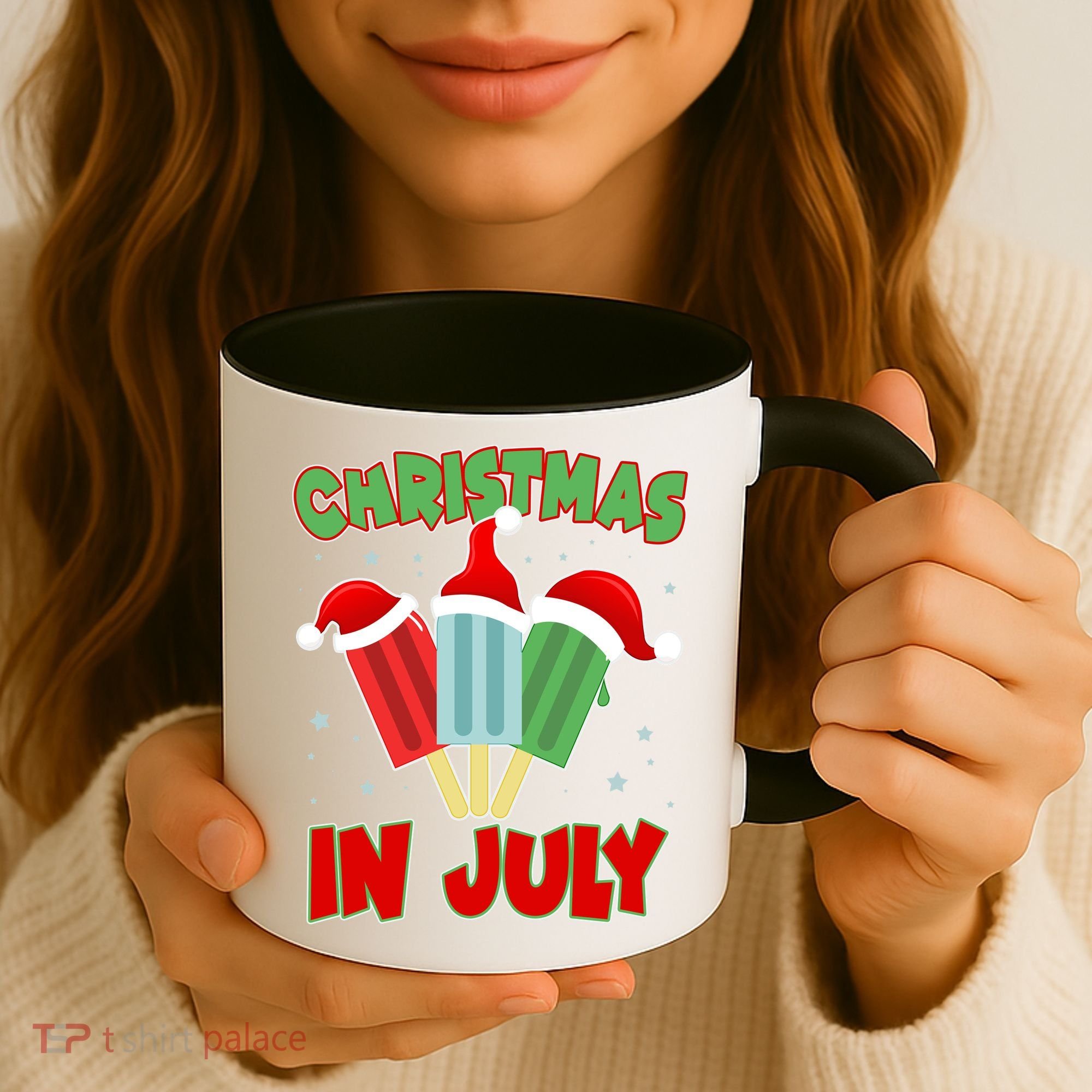 Christmas In July Festive Popsicles Coffee Mug