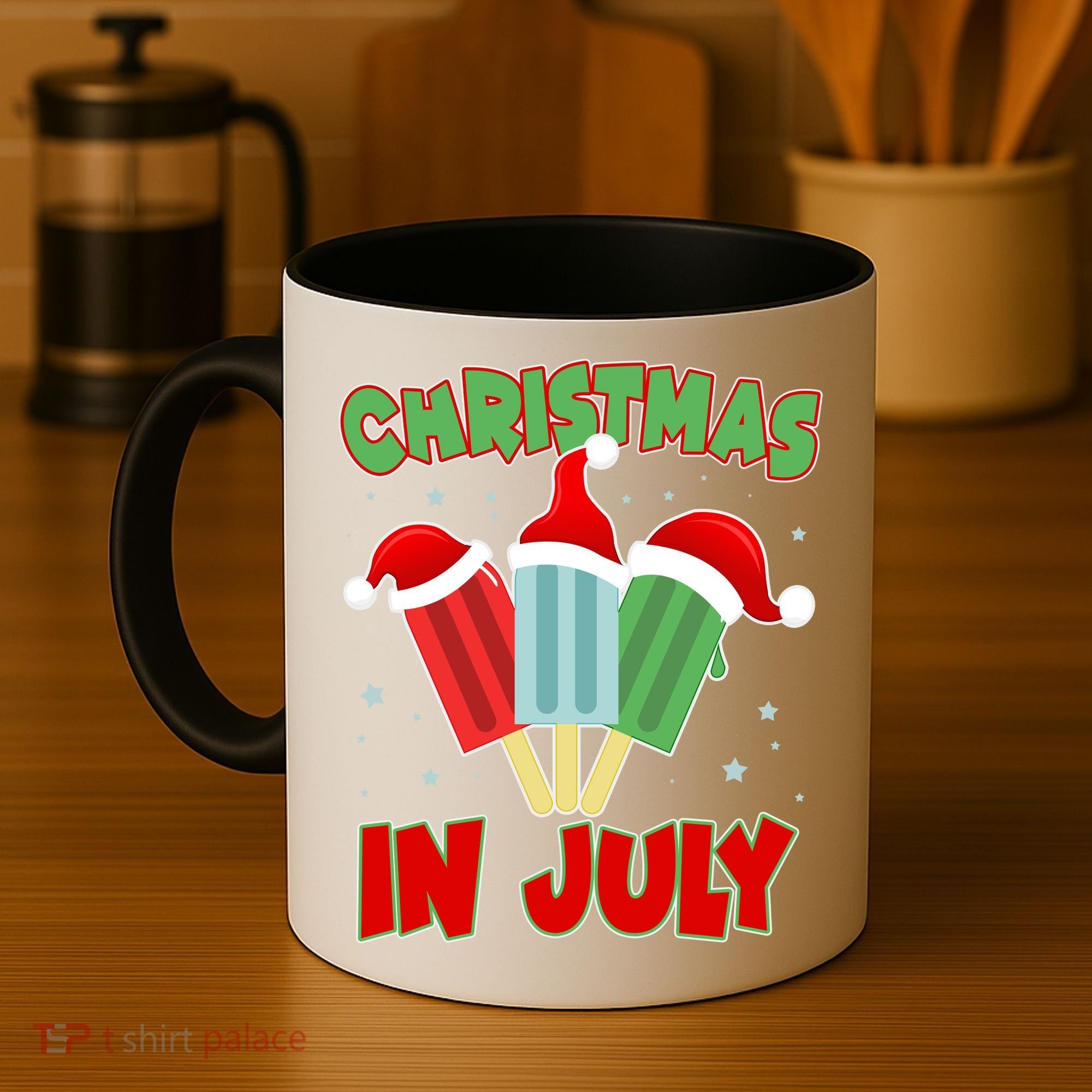 Christmas In July Festive Popsicles Coffee Mug