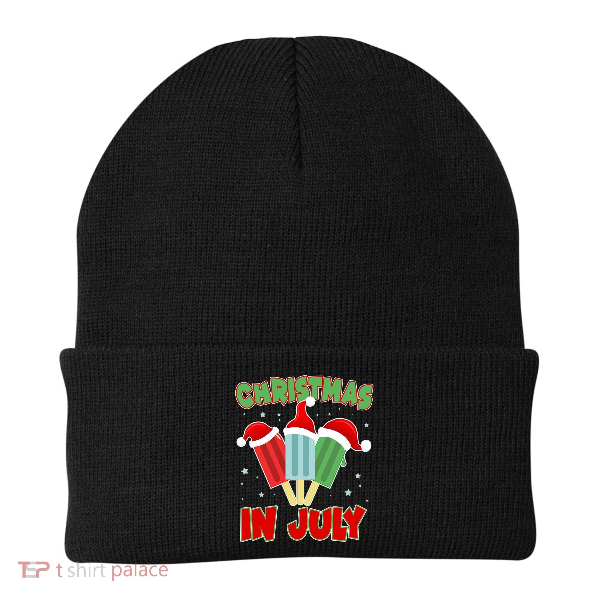 Christmas In July Festive Popsicles Beanie