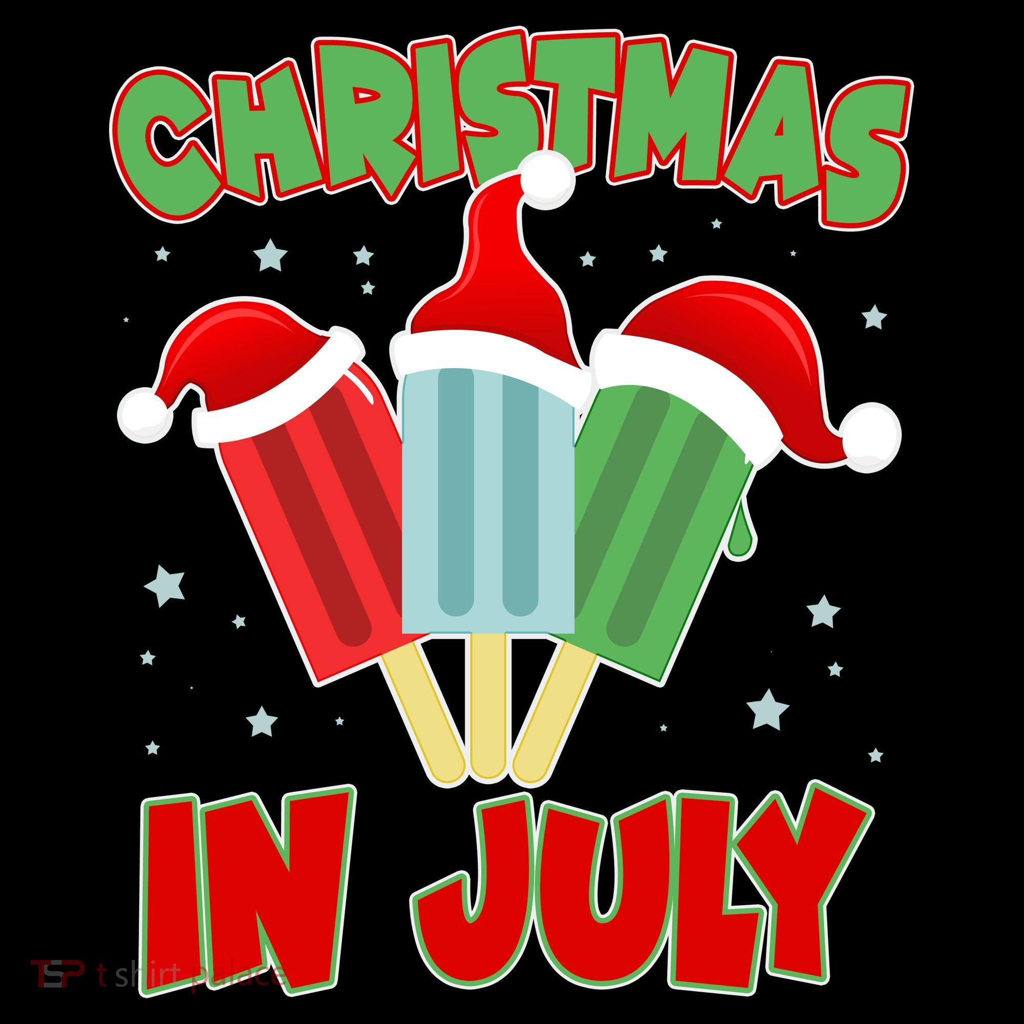 Christmas In July Festive Popsicles Mousepad