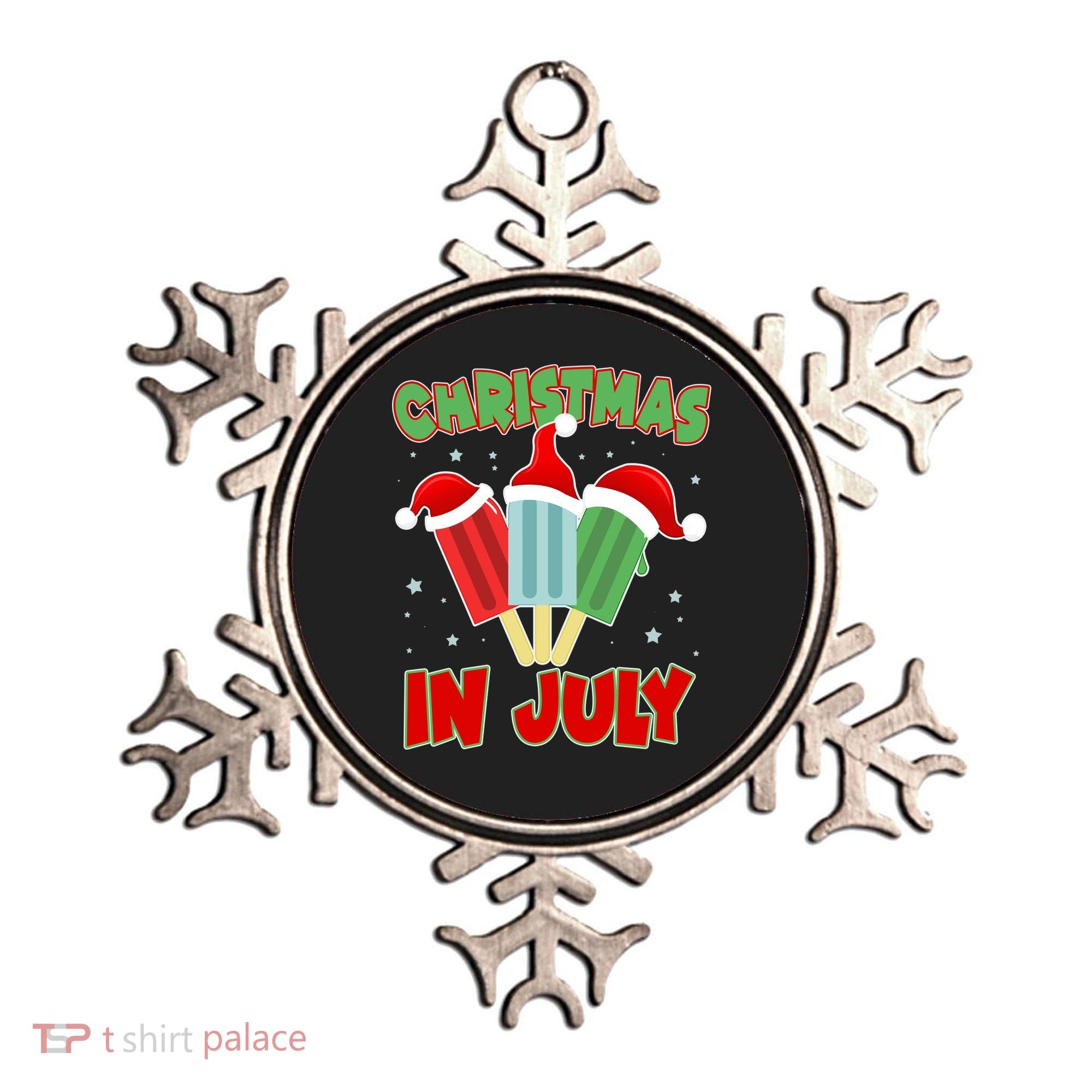Christmas In July Festive Popsicles Ornament