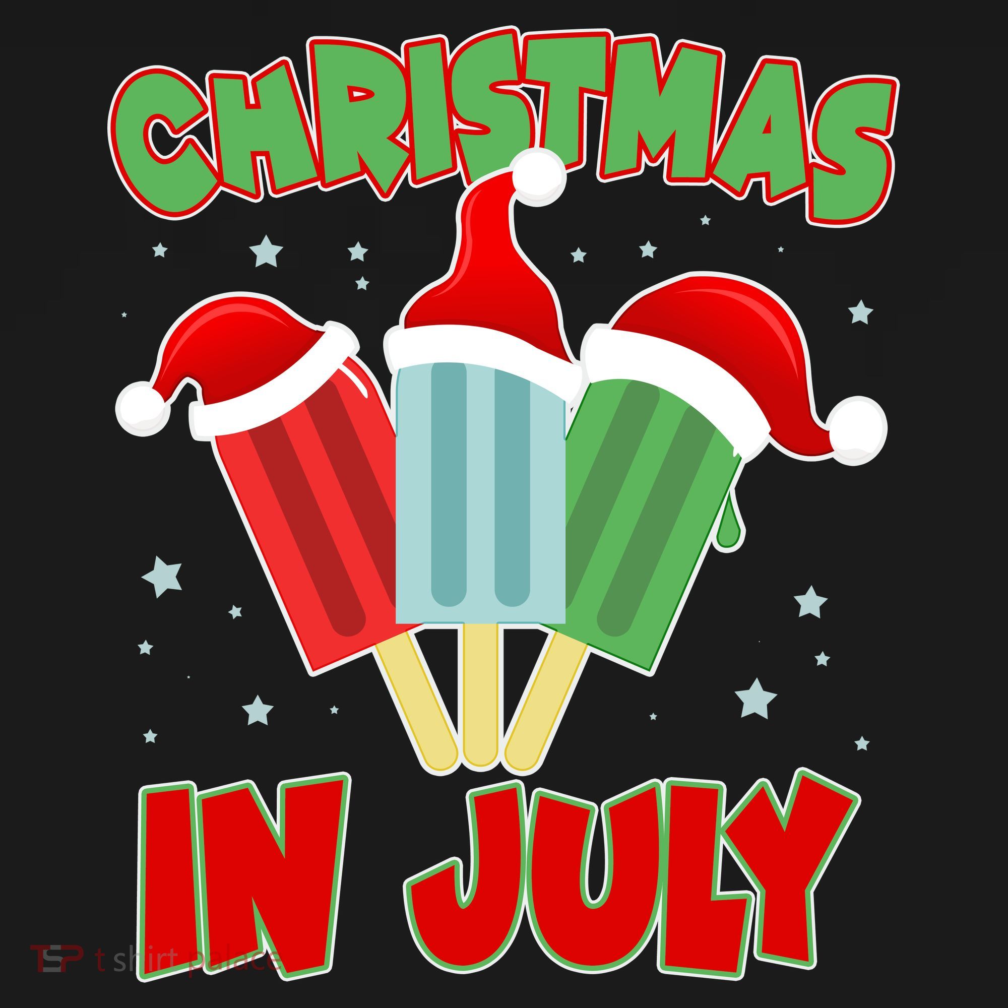 Christmas In July Festive Popsicles Ornament