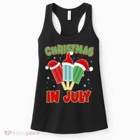 Christmas In July Festive Popsicles Women's Tank Top thumb 0